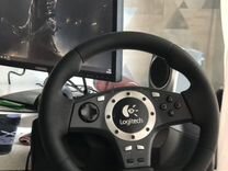 Игровой руль Logitech driving force PRO