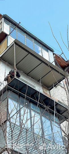 Расширение балкона и бесплатный выезд на замер
