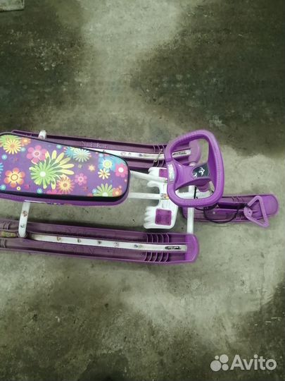 Детский снегокат бу