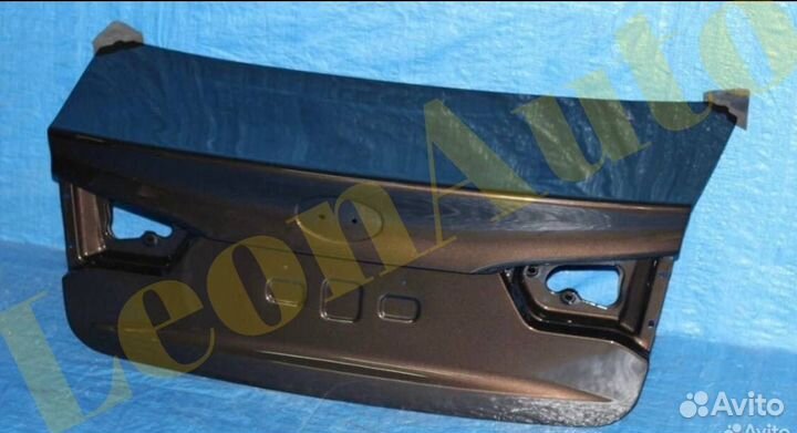 Крышка багажника Кия Рио 3 11-17 Синяя