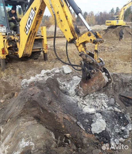 Услуги трактор JCB, бур,Вилы.экскаватор-погрузчик