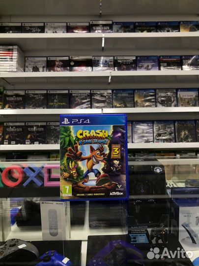 Crash Bandicoot NSane Trilogy PS4 игры - прокат