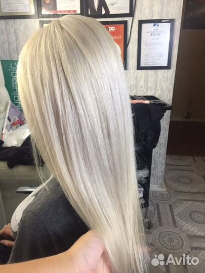 Окрашивание, наращивание волос,стрижка горячими но