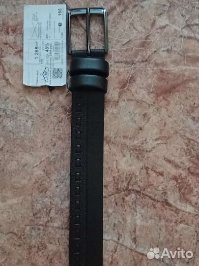 Мужской кожаный ремень