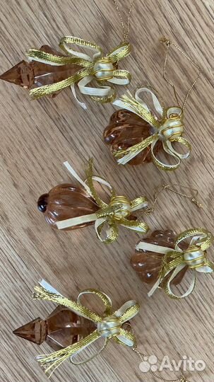 Ёлочные игрушки 5 шт