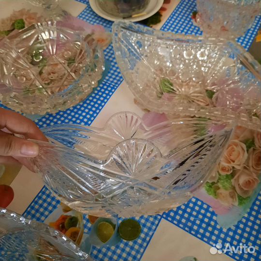 Ваза хрустальная СССР