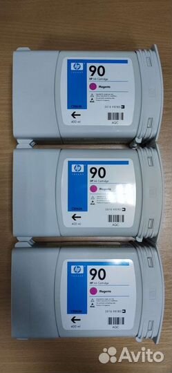 Картридж HP 90 C5063A Magenta 400ml