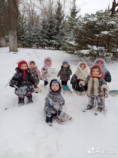 Авторская кукла Дети СССР