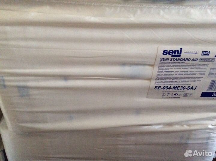 Памперсы для взрослых seni standard AIR M