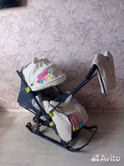 Санки коляска ника детям 7 2