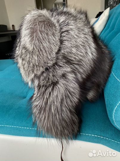 Шапка женская чернобурка