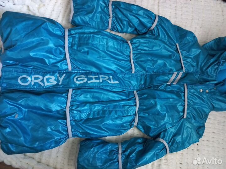 Пальто на девочку 134 140