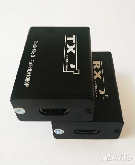 Hdmi удлинитель 30 метров по витой паре cat-6