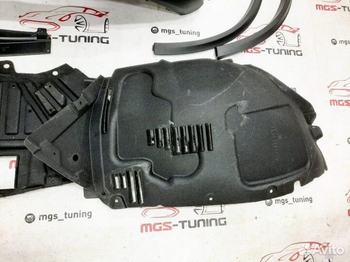 Обвес на Mercedes Benz GLC стиль 63 AMG Рестайлинг