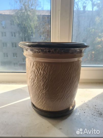 Горшок для цветов керамика большой