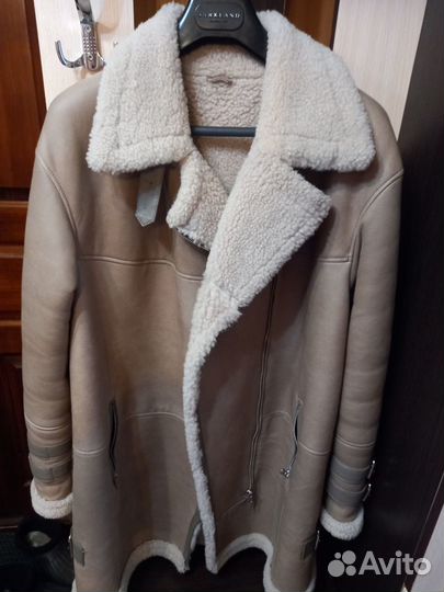 Дубленка натуральная женская 50 размер