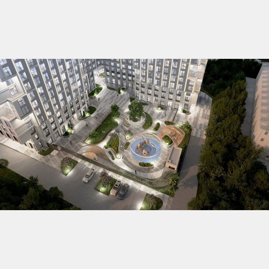 3-к. апартаменты, 65,4 м², 2/20 эт.