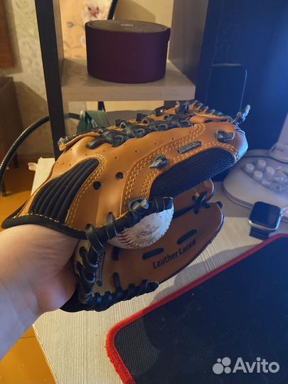 Лапа бейсбольная и мяч