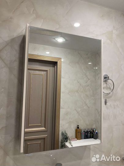 Зеркало шкаф для ванной