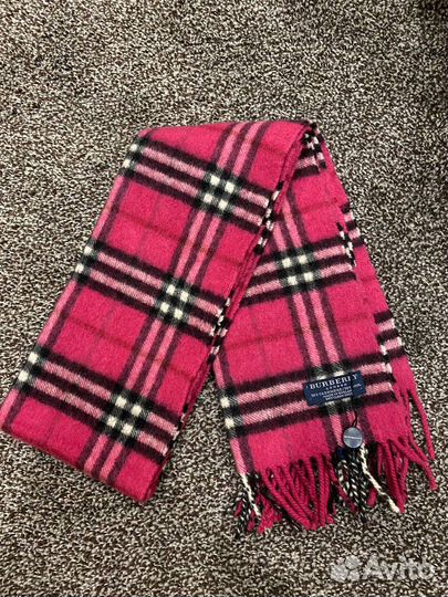 Шарф Burberry кашемир шерсть Оригинал