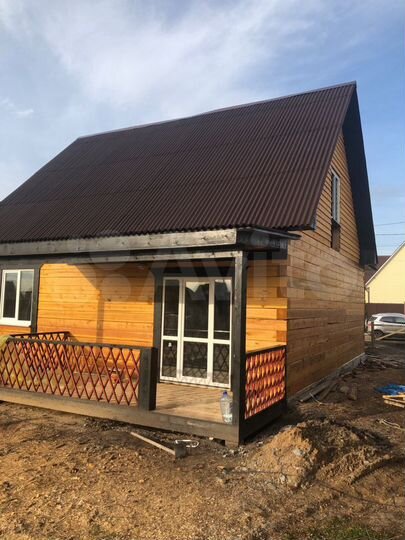 Дом 100 м² на участке 8 сот.