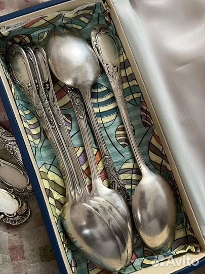 Мельхиоровые столовые ложки