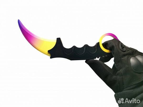 Керамбит из дерева Градиент