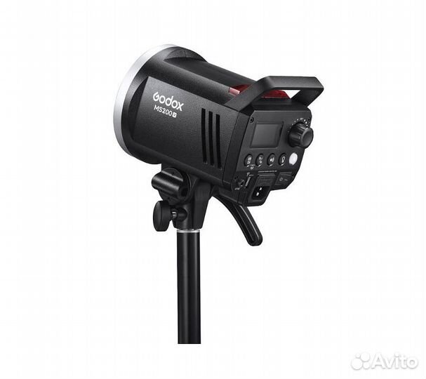 Вспышка студийная Godox MS200V со светодиодной пил