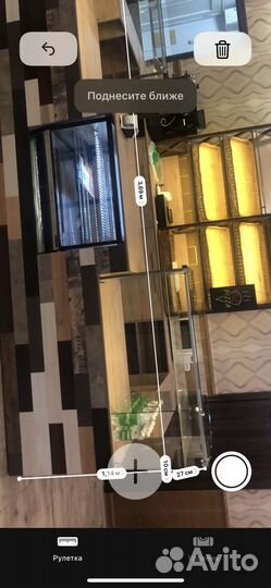 Витрина для пекарни