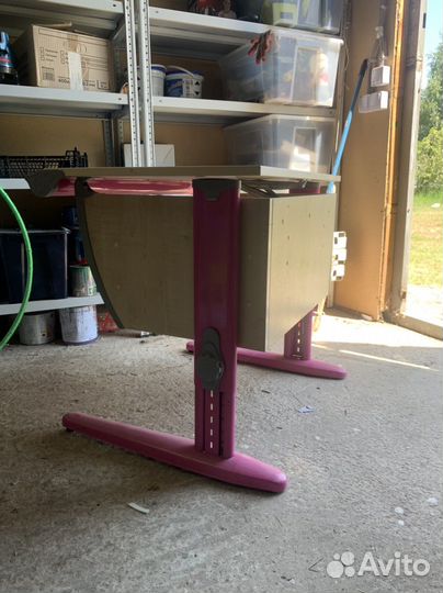 Растущая парта и стул деми