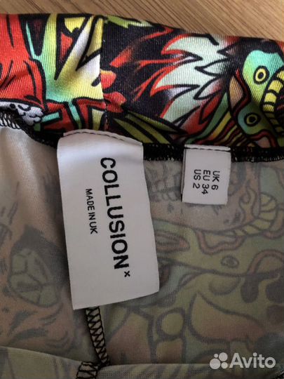 Велосипедки женские collusion в стиле edhardy