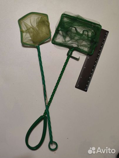 Аквариумное растение и Сачки для рыбок