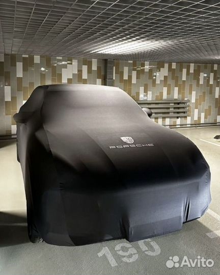 Эластичный мягкий чехол тент на Porsche