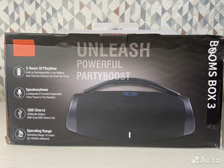 Портативная колонка booms BOX 3