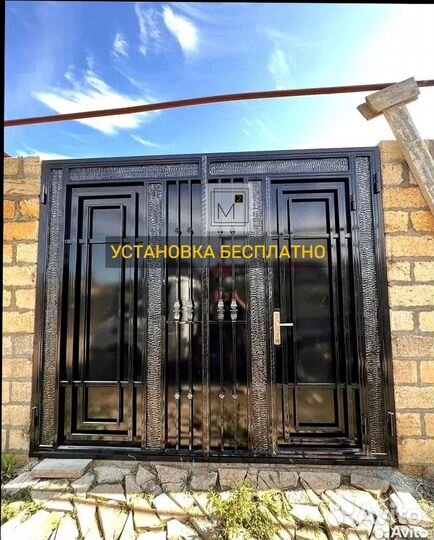 Ворота белые на заказ