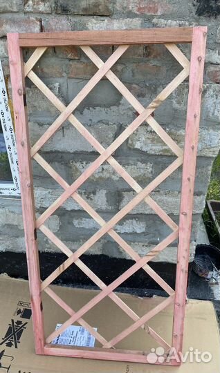 Шпалера деревянная садовая опора под цветы