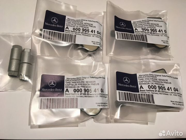 А0009054104 Датчики давления в шинах Mercedes new