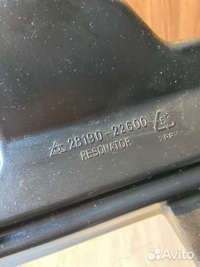 Резонатор воздушного фильтра Hyundai Accent