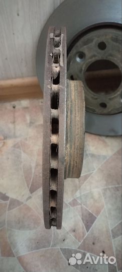 Передние тормозные диски на ларгус