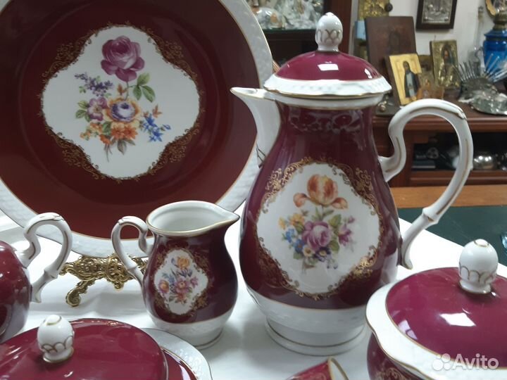 Сервиз чайный Гдр Volkstedt Pastorale