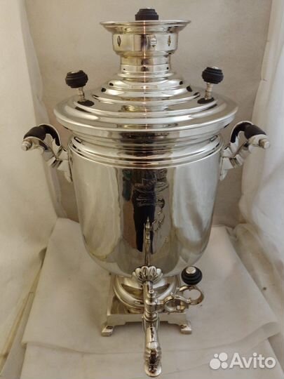 Самовар Баташёва Н. И. 12 литров после реставрации