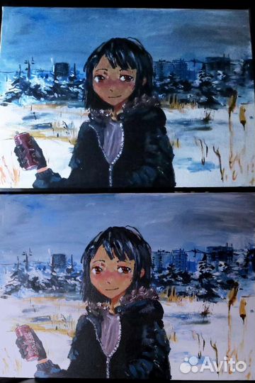 Рисую аниме картины на заказ