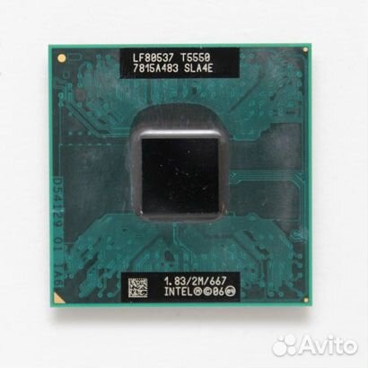 Процессоры для ноутбуков разные