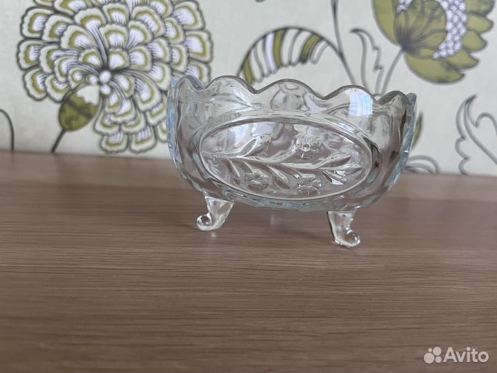 Конфетница хрусталь