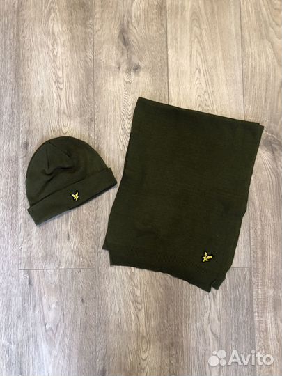 Шарф и шапка lyle scott