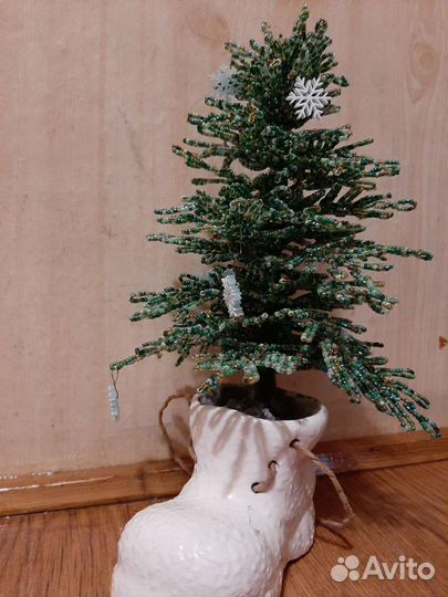 Елка из бисера