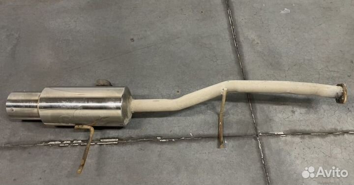 Прямоточный глушитель