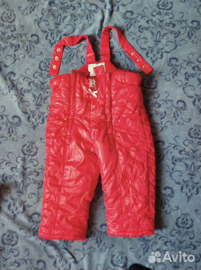 Зимняя куртка и комбинезон 80