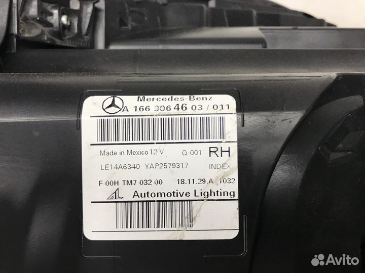 Фара правая Mercedes Benz GLS x166 AMG 2016-2019