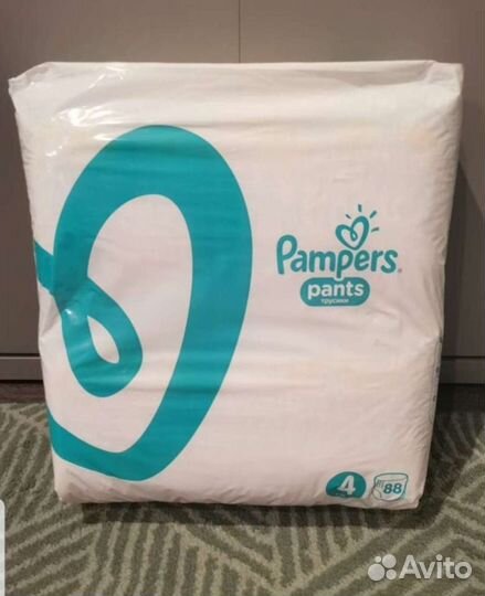 Трусики Pampers 4(88 шт)